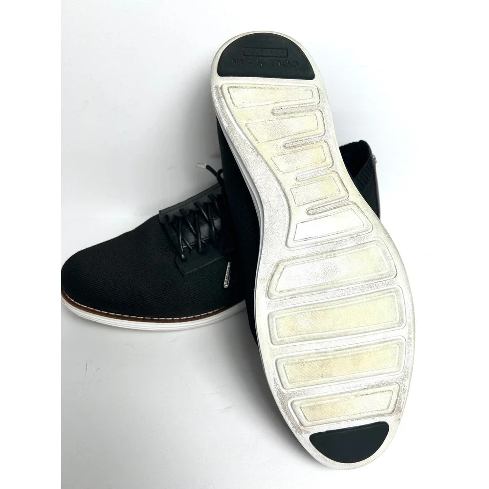 Cole Haan ØriginalGrand‎ Black Knit Oxford Sneaker Shoes - Women's 10.5b